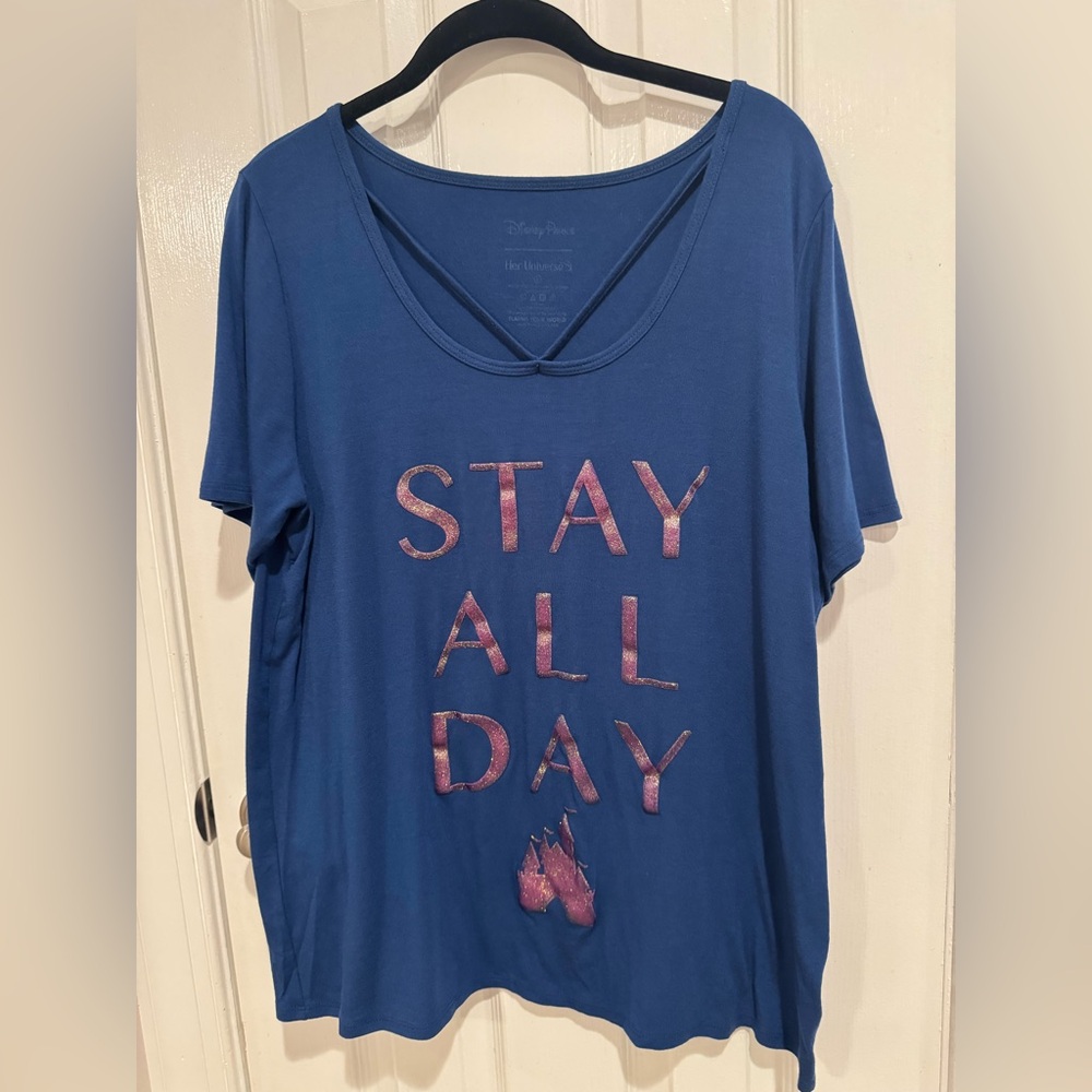 Disney “Stay All Day” women’s tee shirt